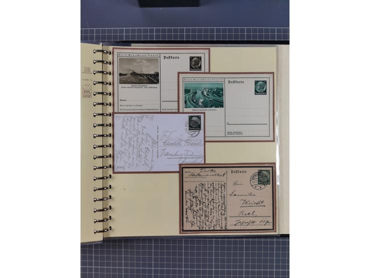 1875/45, umfangreiche Sammlung mit einigen hundert Briefen, Karten und Ganzsachen sowie einigen Briefstücken und losen Marken