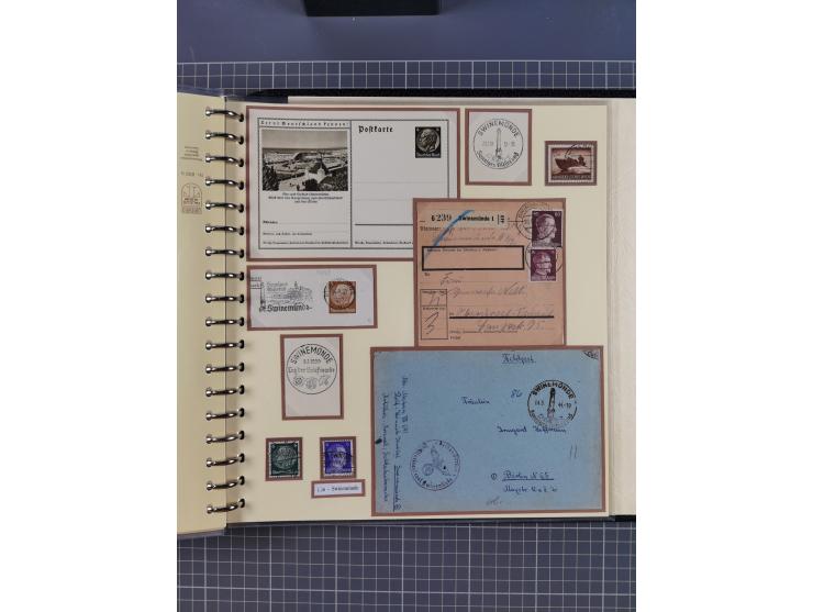 1875/45, umfangreiche Sammlung mit einigen hundert Briefen, Karten und Ganzsachen sowie einigen Briefstücken und losen Marken