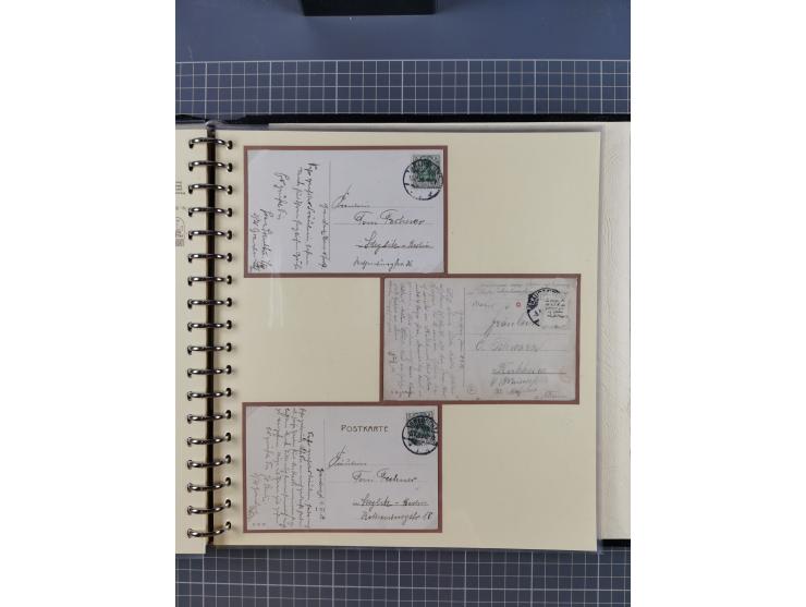 1875/45, umfangreiche Sammlung mit einigen hundert Briefen, Karten und Ganzsachen sowie einigen Briefstücken und losen Marken