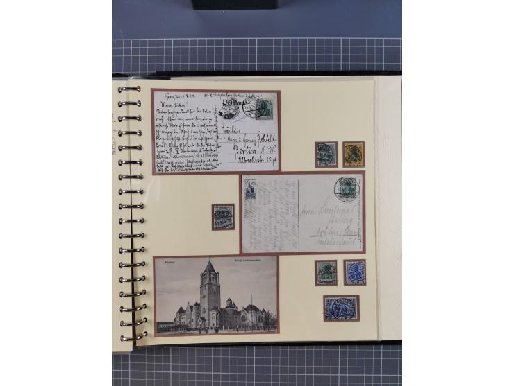 1875/45, umfangreiche Sammlung mit einigen hundert Briefen, Karten und Ganzsachen sowie einigen Briefstücken und losen Marken