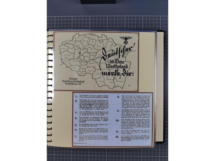 1875/45, umfangreiche Sammlung mit einigen hundert Briefen, Karten und Ganzsachen sowie einigen Briefstücken und losen Marken