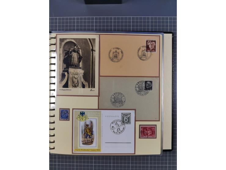 1875/45, umfangreiche Sammlung mit einigen hundert Briefen, Karten und Ganzsachen sowie einigen Briefstücken und losen Marken