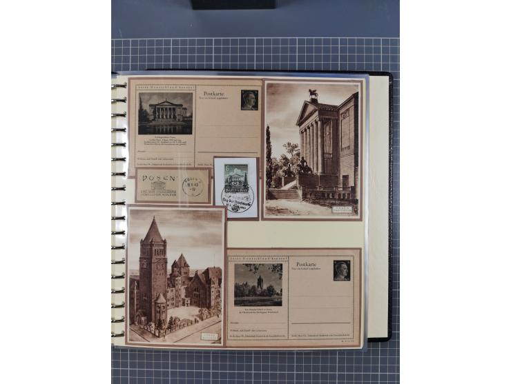 1875/45, umfangreiche Sammlung mit einigen hundert Briefen, Karten und Ganzsachen sowie einigen Briefstücken und losen Marken