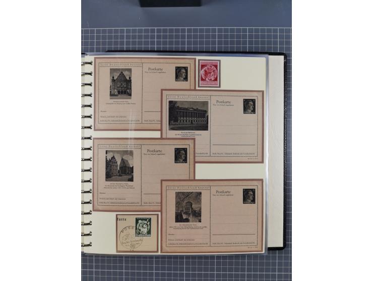 1875/45, umfangreiche Sammlung mit einigen hundert Briefen, Karten und Ganzsachen sowie einigen Briefstücken und losen Marken