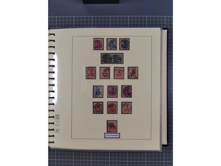 1875/45, umfangreiche Sammlung mit einigen hundert Briefen, Karten und Ganzsachen sowie einigen Briefstücken und losen Marken