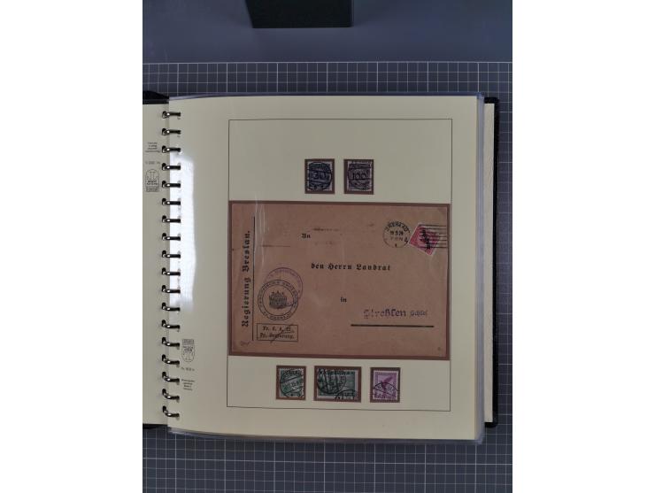 1875/45, umfangreiche Sammlung mit einigen hundert Briefen, Karten und Ganzsachen sowie einigen Briefstücken und losen Marken