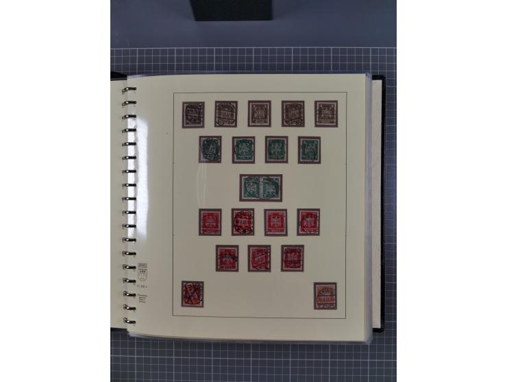 1875/45, umfangreiche Sammlung mit einigen hundert Briefen, Karten und Ganzsachen sowie einigen Briefstücken und losen Marken