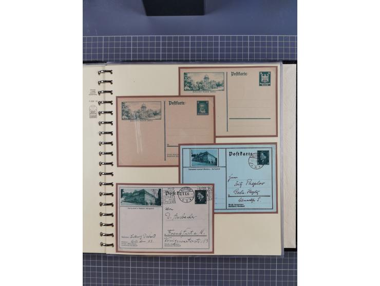 1875/45, umfangreiche Sammlung mit einigen hundert Briefen, Karten und Ganzsachen sowie einigen Briefstücken und losen Marken