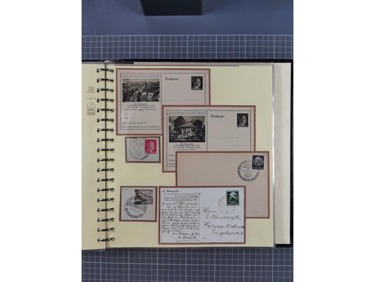 1875/45, umfangreiche Sammlung mit einigen hundert Briefen, Karten und Ganzsachen sowie einigen Briefstücken und losen Marken