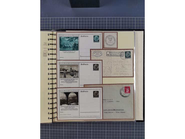 1875/45, umfangreiche Sammlung mit einigen hundert Briefen, Karten und Ganzsachen sowie einigen Briefstücken und losen Marken