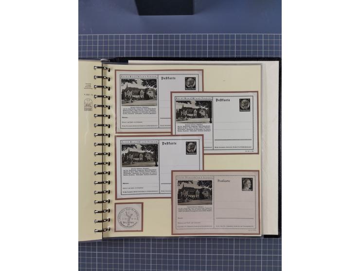 1875/45, umfangreiche Sammlung mit einigen hundert Briefen, Karten und Ganzsachen sowie einigen Briefstücken und losen Marken