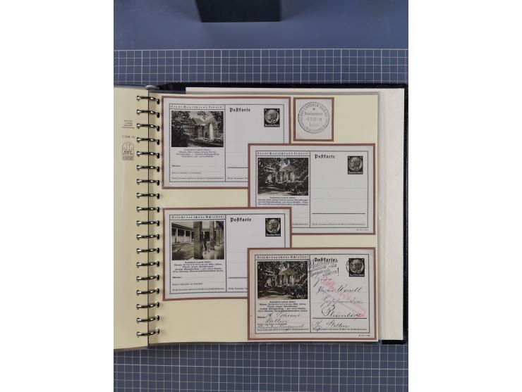 1875/45, umfangreiche Sammlung mit einigen hundert Briefen, Karten und Ganzsachen sowie einigen Briefstücken und losen Marken