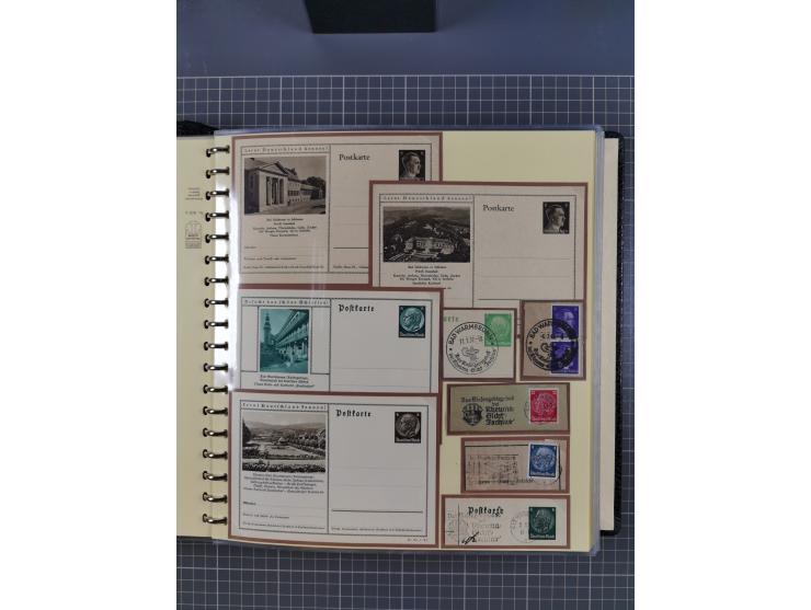 1875/45, umfangreiche Sammlung mit einigen hundert Briefen, Karten und Ganzsachen sowie einigen Briefstücken und losen Marken