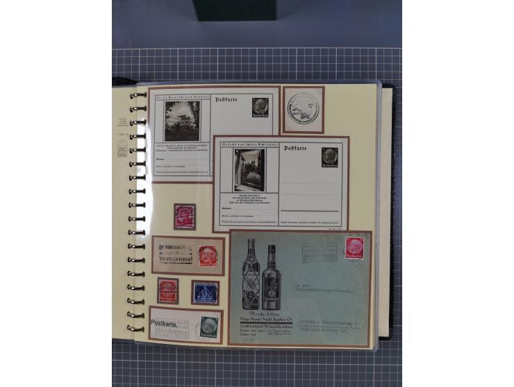 1875/45, umfangreiche Sammlung mit einigen hundert Briefen, Karten und Ganzsachen sowie einigen Briefstücken und losen Marken