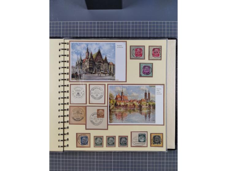 1875/45, umfangreiche Sammlung mit einigen hundert Briefen, Karten und Ganzsachen sowie einigen Briefstücken und losen Marken