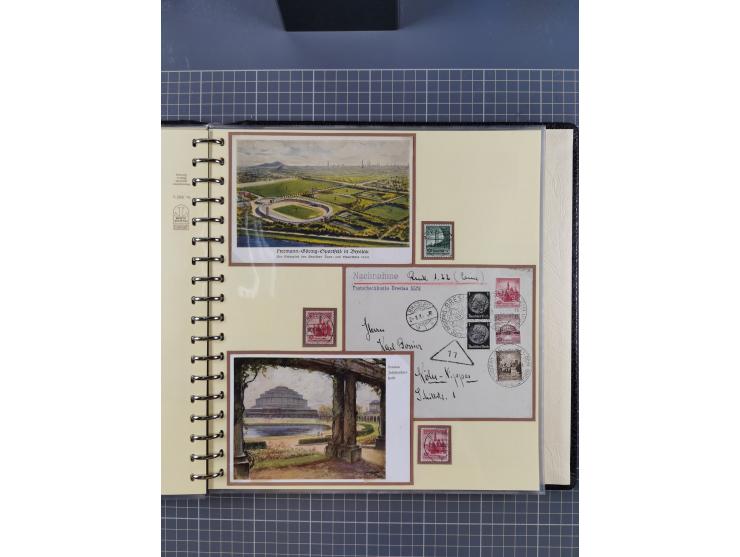 1875/45, umfangreiche Sammlung mit einigen hundert Briefen, Karten und Ganzsachen sowie einigen Briefstücken und losen Marken