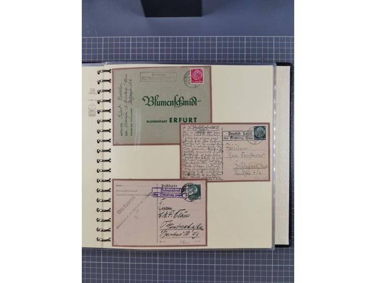 1875/45, umfangreiche Sammlung mit einigen hundert Briefen, Karten und Ganzsachen sowie einigen Briefstücken und losen Marken