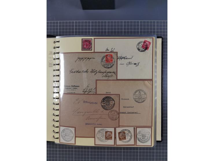 1875/45, umfangreiche Sammlung mit einigen hundert Briefen, Karten und Ganzsachen sowie einigen Briefstücken und losen Marken