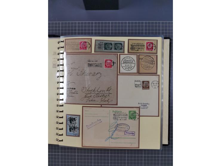 1875/45, umfangreiche Sammlung mit einigen hundert Briefen, Karten und Ganzsachen sowie einigen Briefstücken und losen Marken