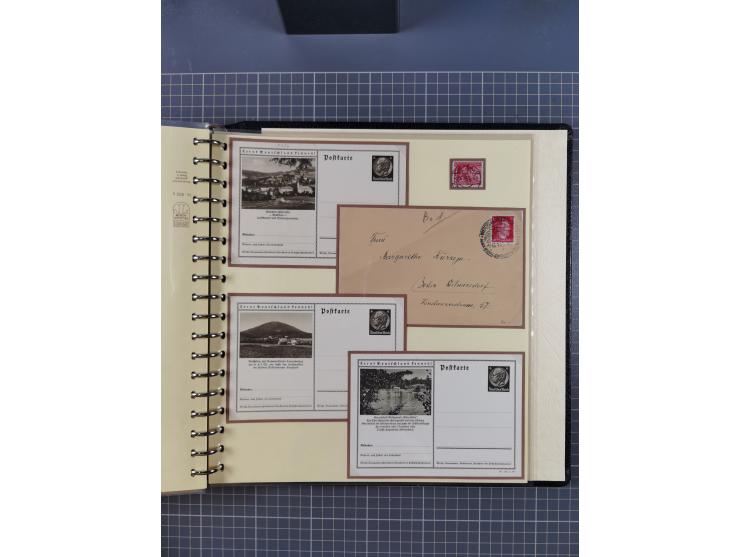 1875/45, umfangreiche Sammlung mit einigen hundert Briefen, Karten und Ganzsachen sowie einigen Briefstücken und losen Marken