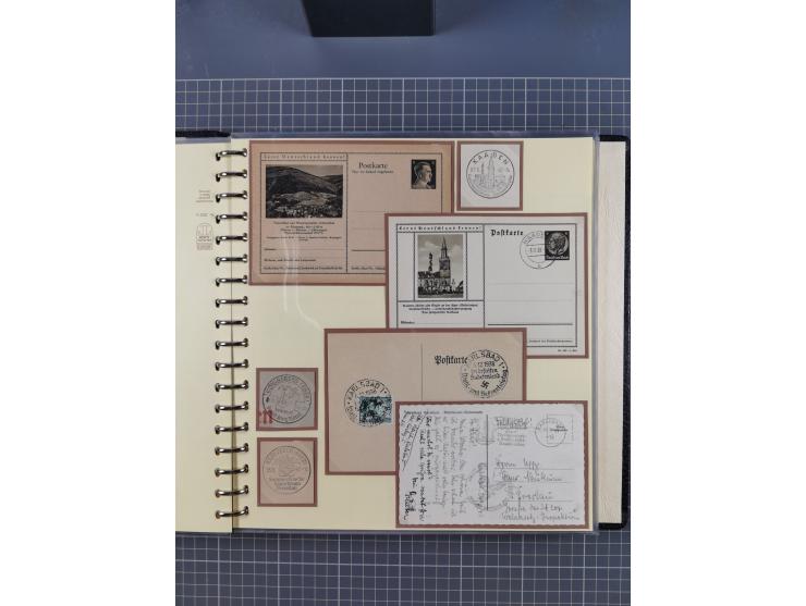 1875/45, umfangreiche Sammlung mit einigen hundert Briefen, Karten und Ganzsachen sowie einigen Briefstücken und losen Marken