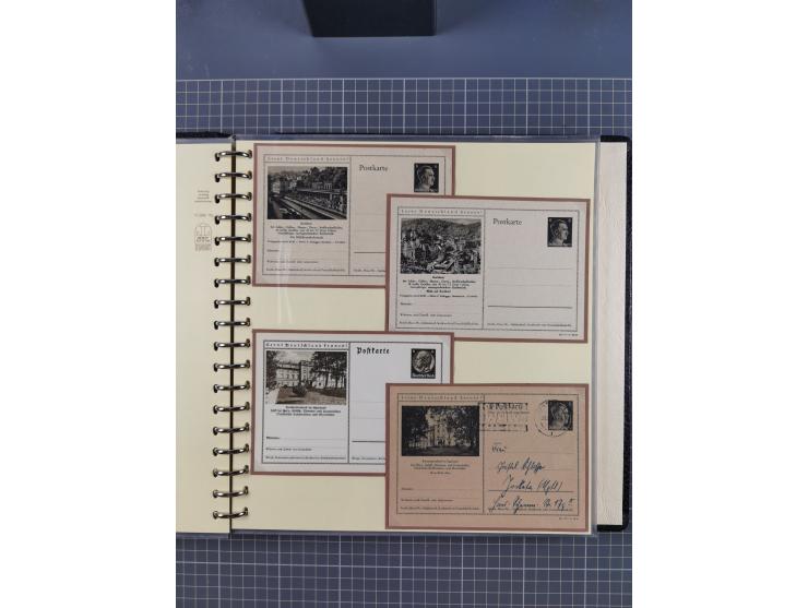 1875/45, umfangreiche Sammlung mit einigen hundert Briefen, Karten und Ganzsachen sowie einigen Briefstücken und losen Marken