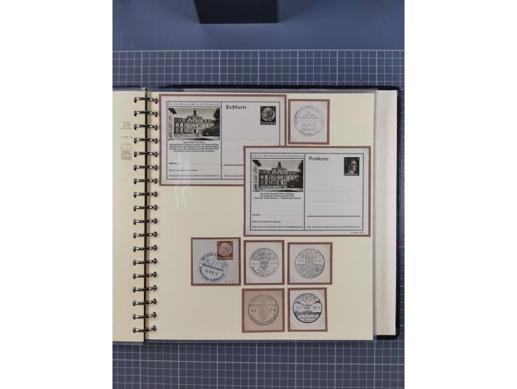 1875/45, umfangreiche Sammlung mit einigen hundert Briefen, Karten und Ganzsachen sowie einigen Briefstücken und losen Marken