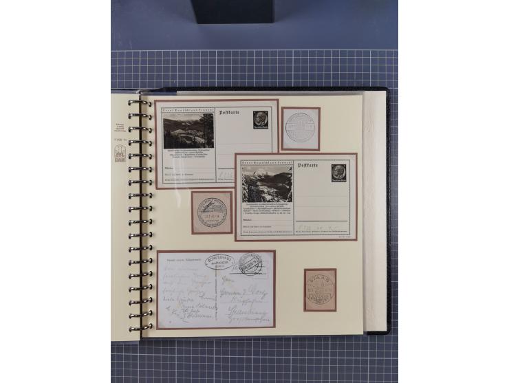 1875/45, umfangreiche Sammlung mit einigen hundert Briefen, Karten und Ganzsachen sowie einigen Briefstücken und losen Marken