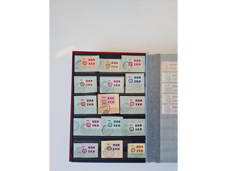 1949/90, umfangreiche gestempelte und zusätzlich postfrisch/ungebrauchte Sammlung mit einigen Doubletten und sehr vielen Brie