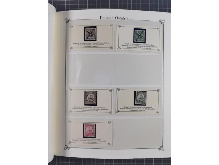 China bis Togo, postfrische Sammlung auf Abo-Karten mit u.a. DP China Mi.-Nr. 25-26I, Marokko Mi.-Nr. 18I/II (KB Jäschke-L. B