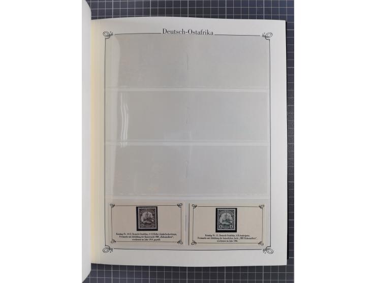 China bis Togo, postfrische Sammlung auf Abo-Karten mit u.a. DP China Mi.-Nr. 25-26I, Marokko Mi.-Nr. 18I/II (KB Jäschke-L. B