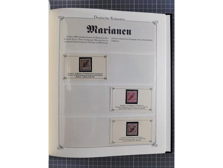 China bis Togo, postfrische Sammlung auf Abo-Karten mit u.a. DP China Mi.-Nr. 25-26I, Marokko Mi.-Nr. 18I/II (KB Jäschke-L. B