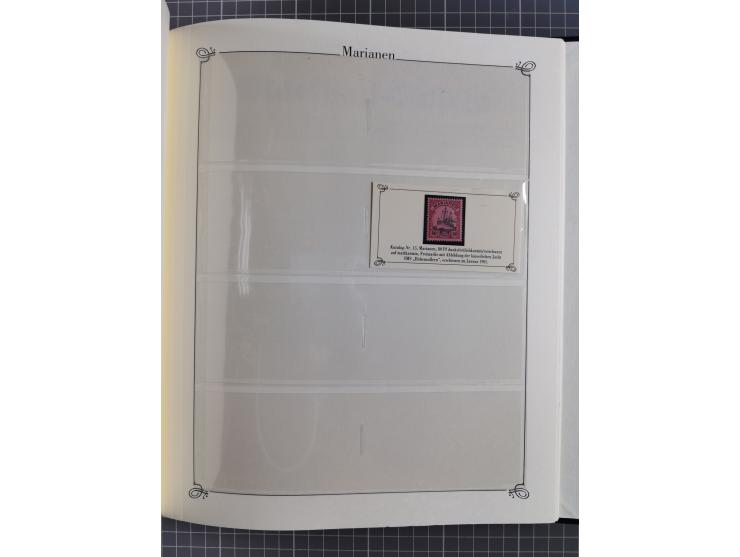 China bis Togo, postfrische Sammlung auf Abo-Karten mit u.a. DP China Mi.-Nr. 25-26I, Marokko Mi.-Nr. 18I/II (KB Jäschke-L. B