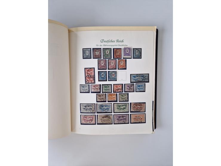 1914/45, ungebraucht/postfrische und gestempelte Sammlung Besetzung I. und II. Weltkrieg, Abstimmungsgebiete, Danzig und Meme