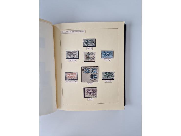 1914/45, ungebraucht/postfrische und gestempelte Sammlung Besetzung I. und II. Weltkrieg, Abstimmungsgebiete, Danzig und Meme