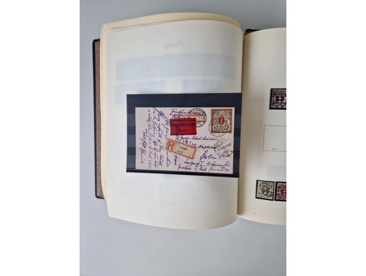 1914/45, ungebraucht/postfrische und gestempelte Sammlung Besetzung I. und II. Weltkrieg, Abstimmungsgebiete, Danzig und Meme