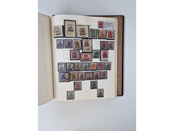 1914/45, ungebraucht/postfrische und gestempelte Sammlung Besetzung I. und II. Weltkrieg, Abstimmungsgebiete, Danzig und Meme