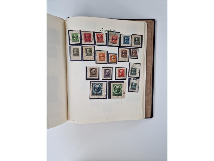 1914/45, ungebraucht/postfrische und gestempelte Sammlung Besetzung I. und II. Weltkrieg, Abstimmungsgebiete, Danzig und Meme