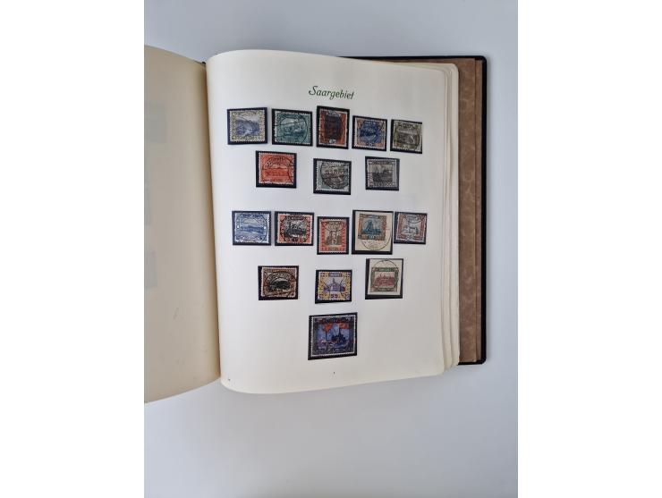 1914/45, ungebraucht/postfrische und gestempelte Sammlung Besetzung I. und II. Weltkrieg, Abstimmungsgebiete, Danzig und Meme