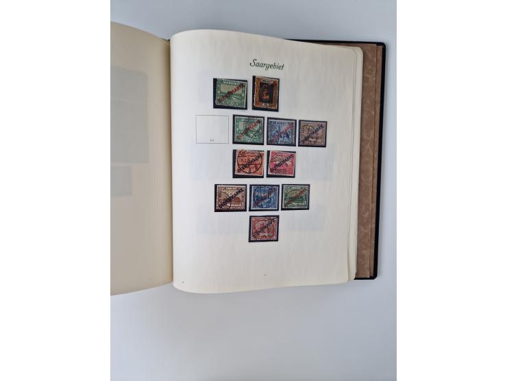 1914/45, ungebraucht/postfrische und gestempelte Sammlung Besetzung I. und II. Weltkrieg, Abstimmungsgebiete, Danzig und Meme