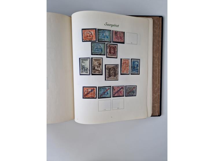 1914/45, ungebraucht/postfrische und gestempelte Sammlung Besetzung I. und II. Weltkrieg, Abstimmungsgebiete, Danzig und Meme