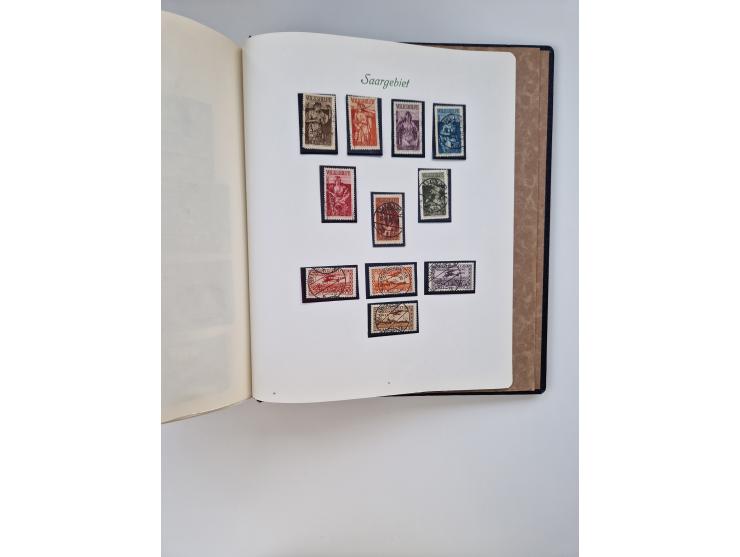 1914/45, ungebraucht/postfrische und gestempelte Sammlung Besetzung I. und II. Weltkrieg, Abstimmungsgebiete, Danzig und Meme