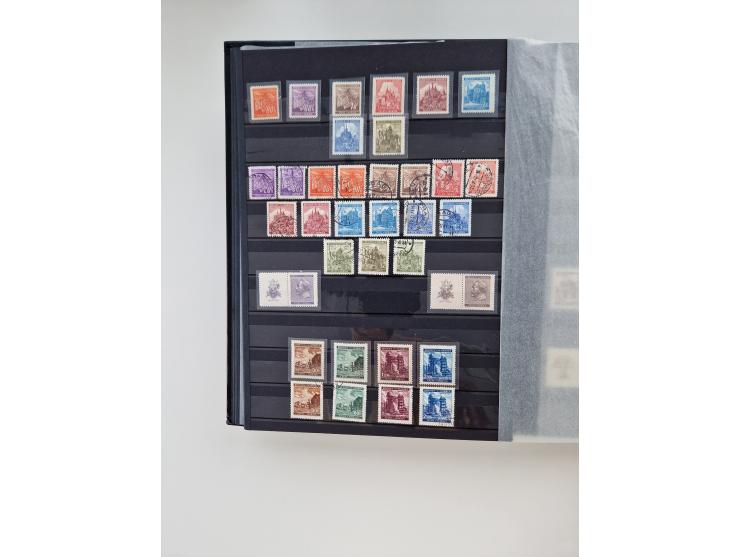 1914/45, ungebraucht/postfrische und gestempelte Sammlung Besetzung I. und II. Weltkrieg, Abstimmungsgebiete, Danzig und Meme