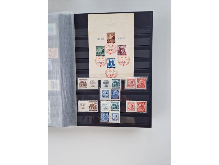 1914/45, ungebraucht/postfrische und gestempelte Sammlung Besetzung I. und II. Weltkrieg, Abstimmungsgebiete, Danzig und Meme