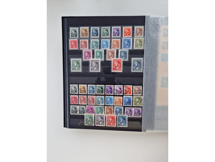 1914/45, ungebraucht/postfrische und gestempelte Sammlung Besetzung I. und II. Weltkrieg, Abstimmungsgebiete, Danzig und Meme