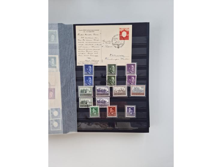 1914/45, ungebraucht/postfrische und gestempelte Sammlung Besetzung I. und II. Weltkrieg, Abstimmungsgebiete, Danzig und Meme