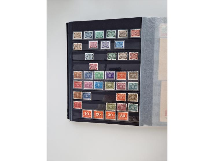 1914/45, ungebraucht/postfrische und gestempelte Sammlung Besetzung I. und II. Weltkrieg, Abstimmungsgebiete, Danzig und Meme