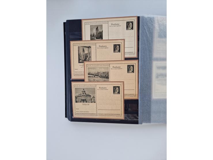 1914/45, ungebraucht/postfrische und gestempelte Sammlung Besetzung I. und II. Weltkrieg, Abstimmungsgebiete, Danzig und Meme