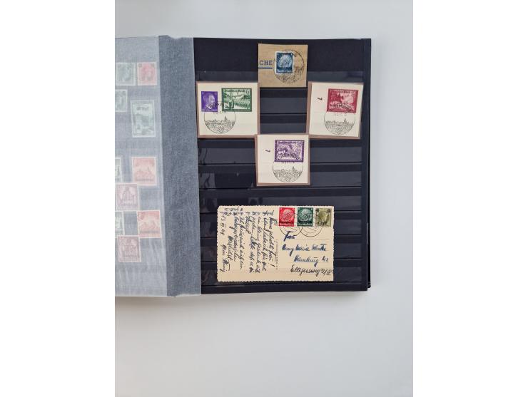 1914/45, ungebraucht/postfrische und gestempelte Sammlung Besetzung I. und II. Weltkrieg, Abstimmungsgebiete, Danzig und Meme