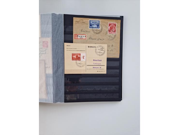 1914/45, ungebraucht/postfrische und gestempelte Sammlung Besetzung I. und II. Weltkrieg, Abstimmungsgebiete, Danzig und Meme